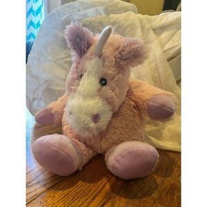 Warmies pink unicorn warming plush stuffed animal